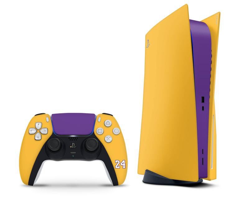 LA Lakers PS5 Skin, Kobe Bryant #24 Insp