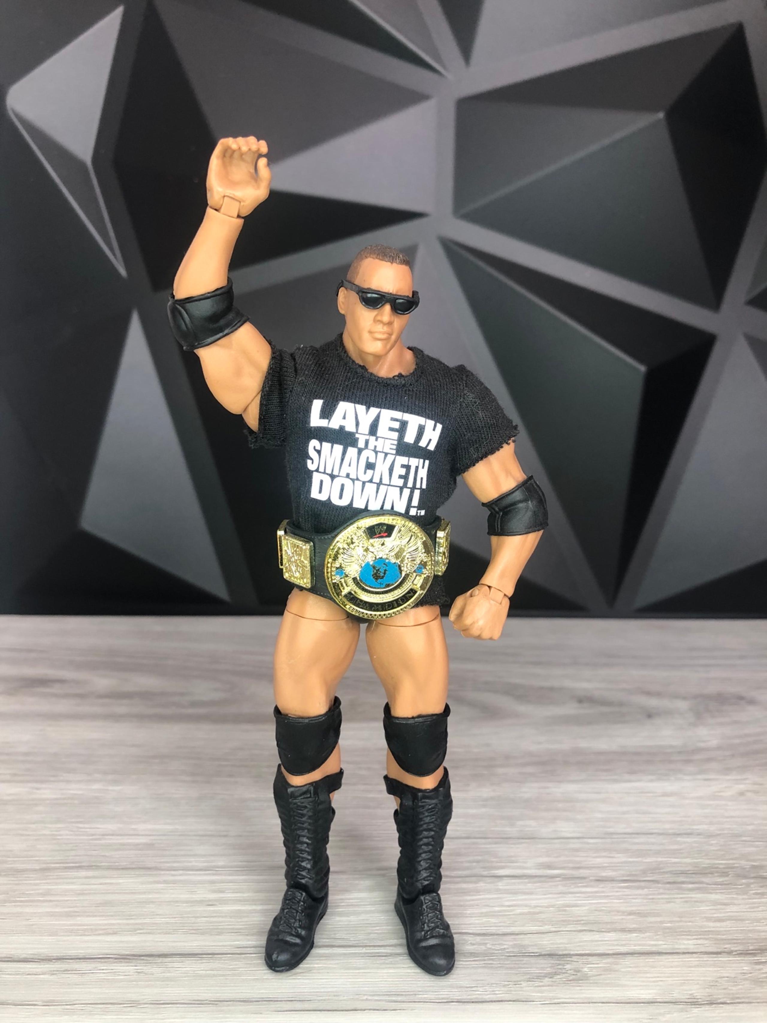 WWE Elite The Rock Action Figure