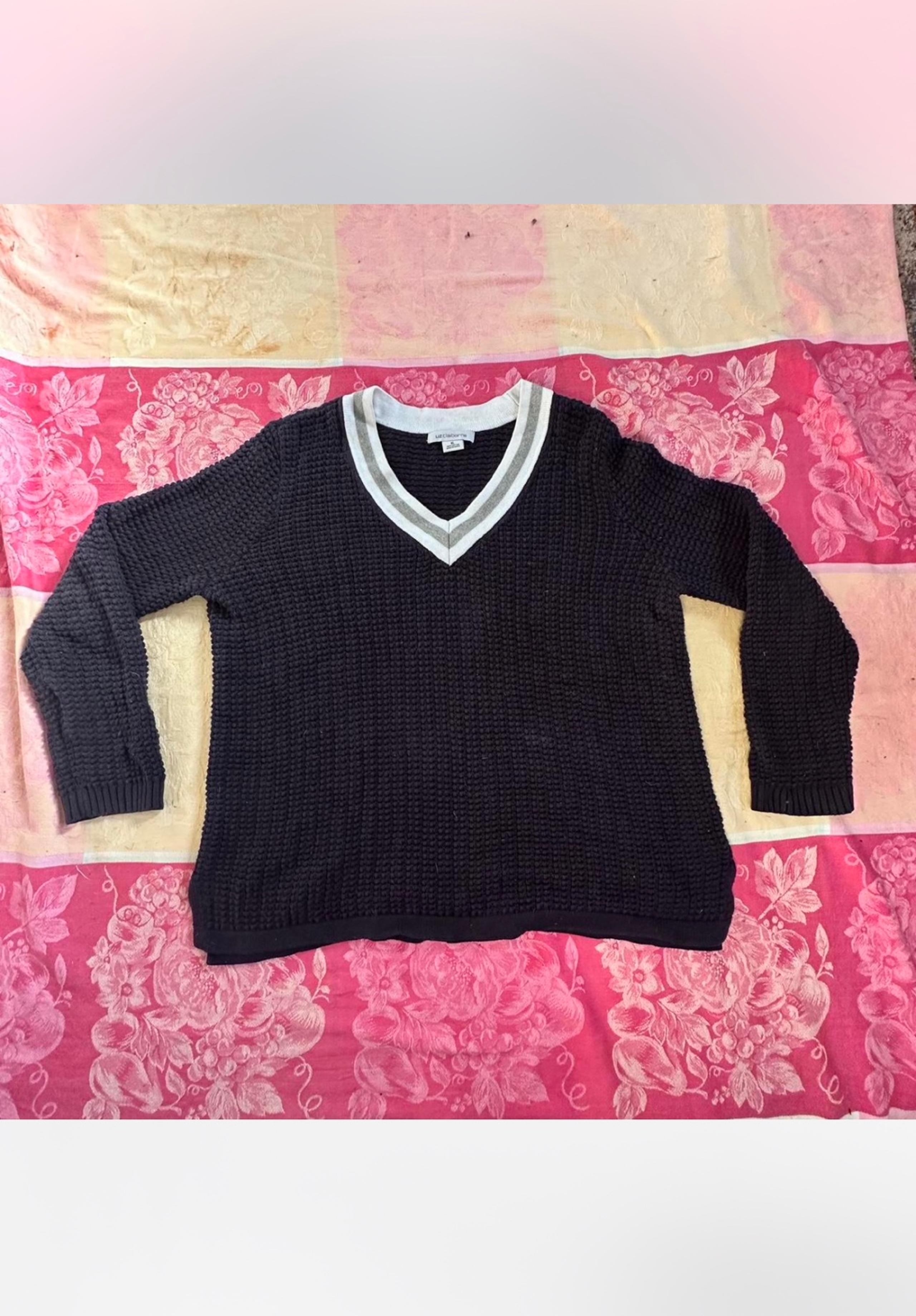 Liz Claiborne v-neck sweater