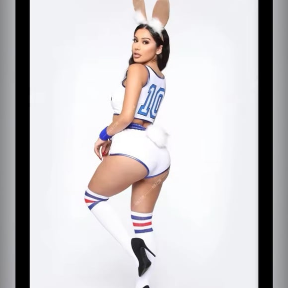 Space Lola Bunny Rabbit Cosplay Costume Rabbit Bunny Jam Costumes Women