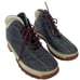 Timberland Leather Gum Sole Hiking Boots Navy Blue/Cream Men's US 10.5