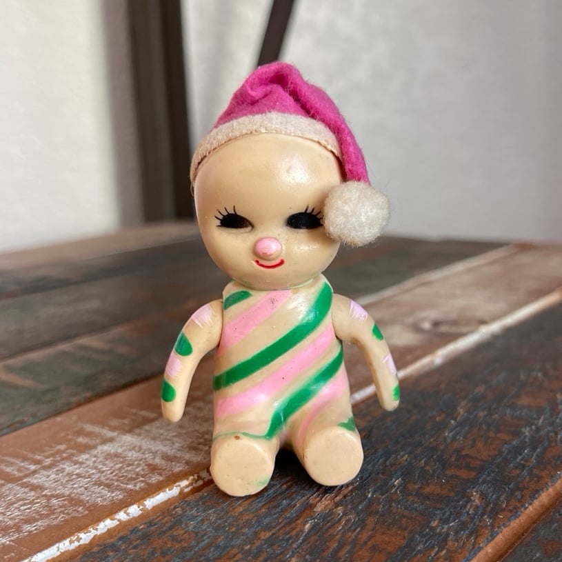 Vintage Rubber Pixie Elf