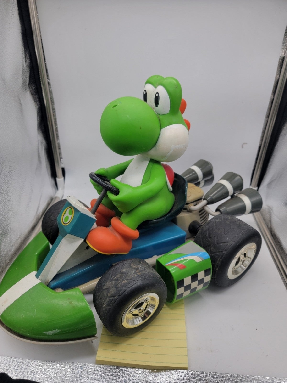 Mario Kart Yoshi Large Remote Control Car w no controller/ no battery included