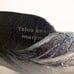 Yalos Casa Murano Glass Black Iridescent Large Leaf Dish Bowl Italy Vintage