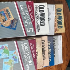 Abeka Old World History and Geography grade 5 (10 books)