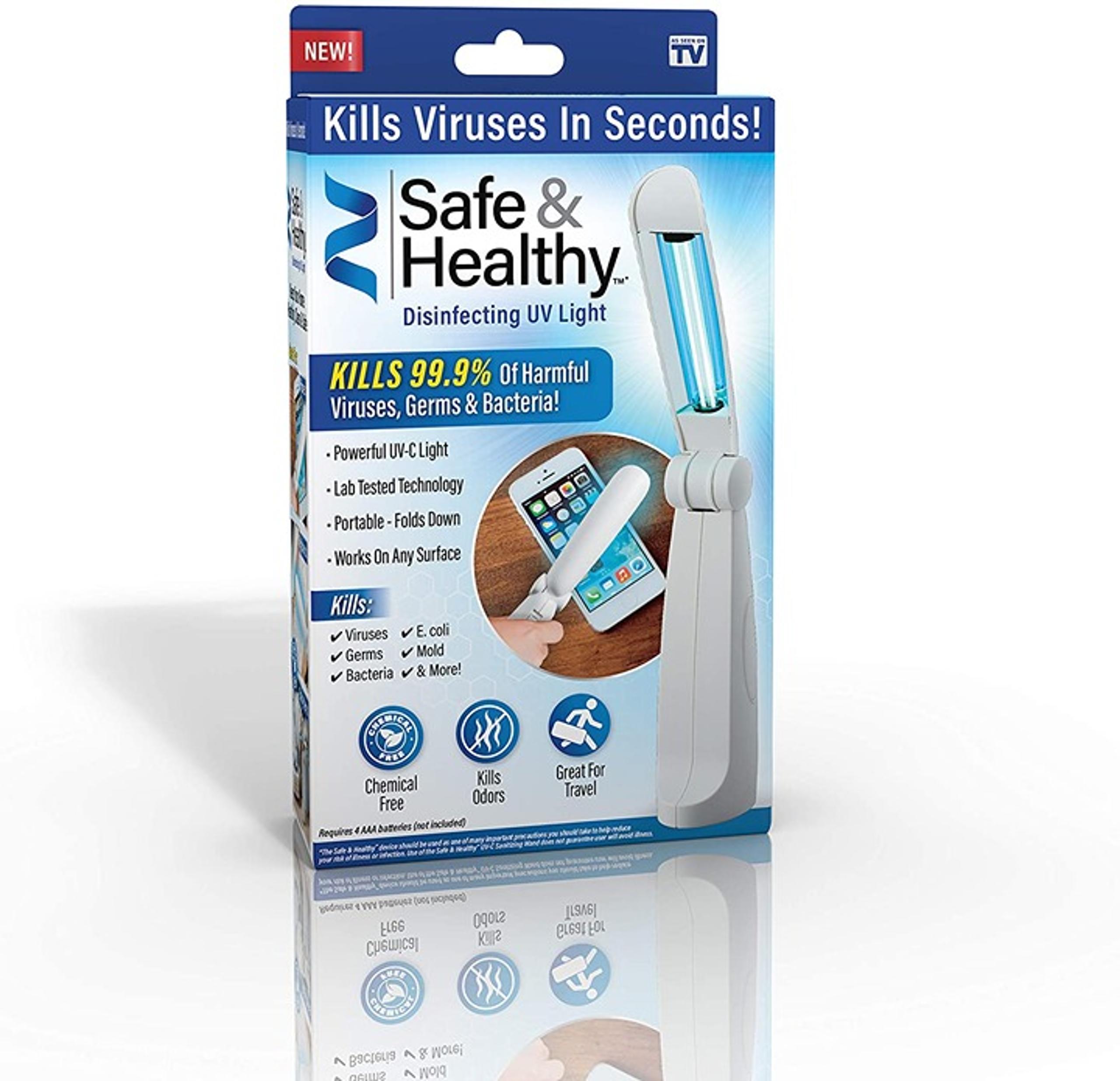 Safe & Healthy Disinfecting UV Light