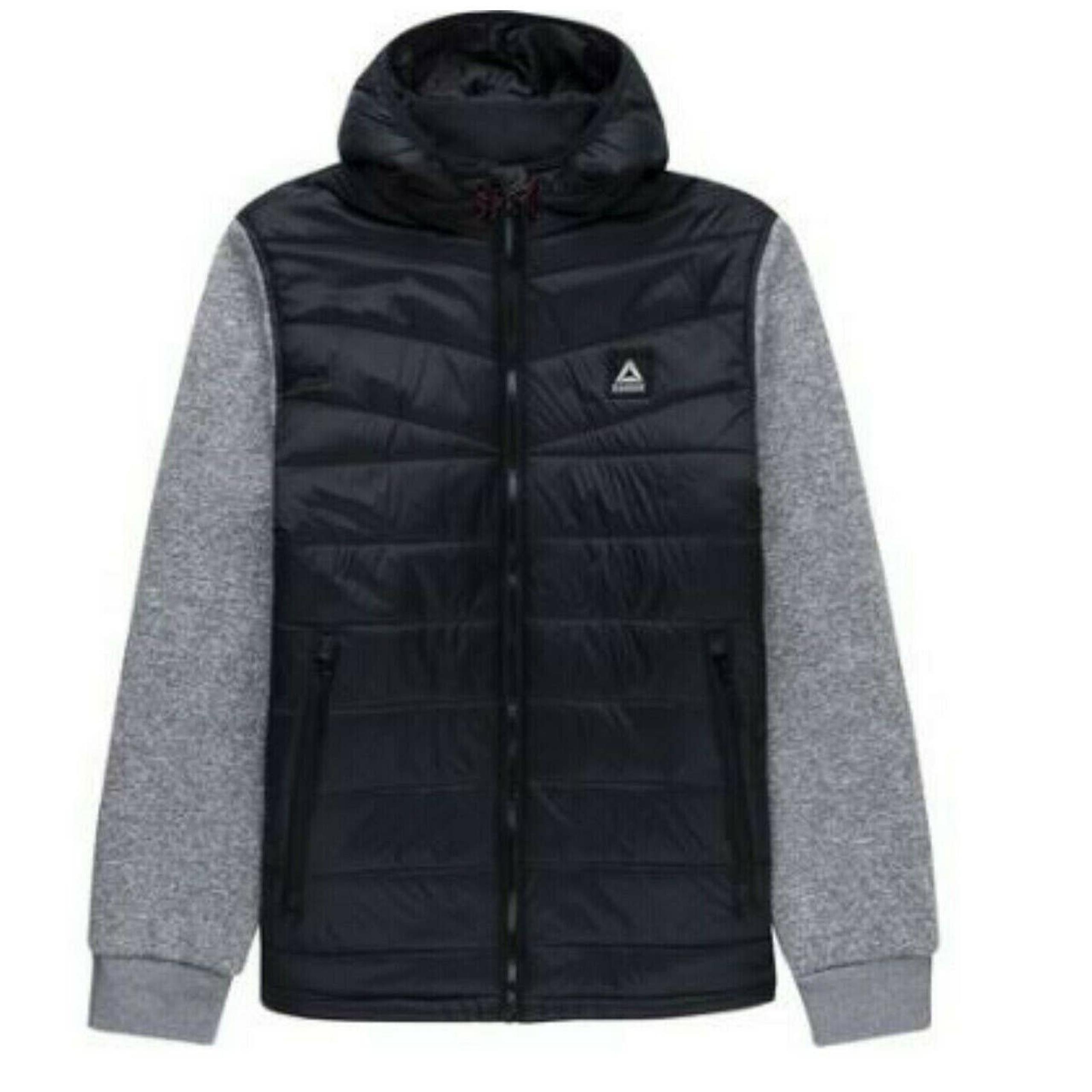 Reebok Fullzip Jacket Men's Size XL NWT. Black and Gray.