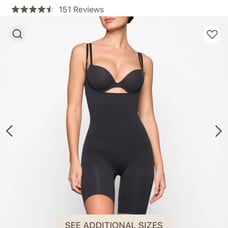 NWOT SEAMLESS SCULPT BUTT LIFTING OPEN BUST BODYSUIT