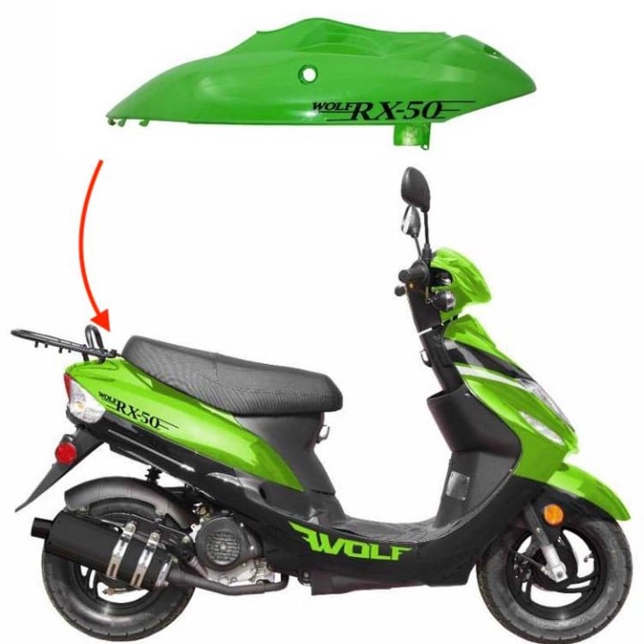 Wolf RX 50 Scooter Cover Left Body Side Panel NWT