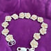 Frangipani Sterling Silver Bracelet