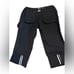 Adidas ClimaCool Stretch Capris flared cut at the stripes in the back Sz 8