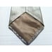 FRANGI MEN'S NEW TAN 100%SILK CLASSIC NECK TIE WIDTH: 3 5/8 MADE IN ITALY