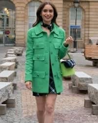 Emily Cooper Emily in Paris Green Coat