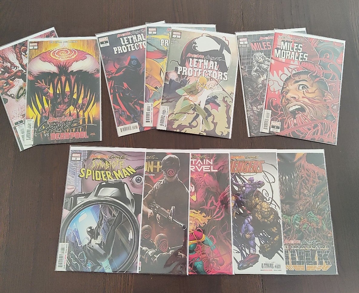 Absolute Carnage tie-in lot