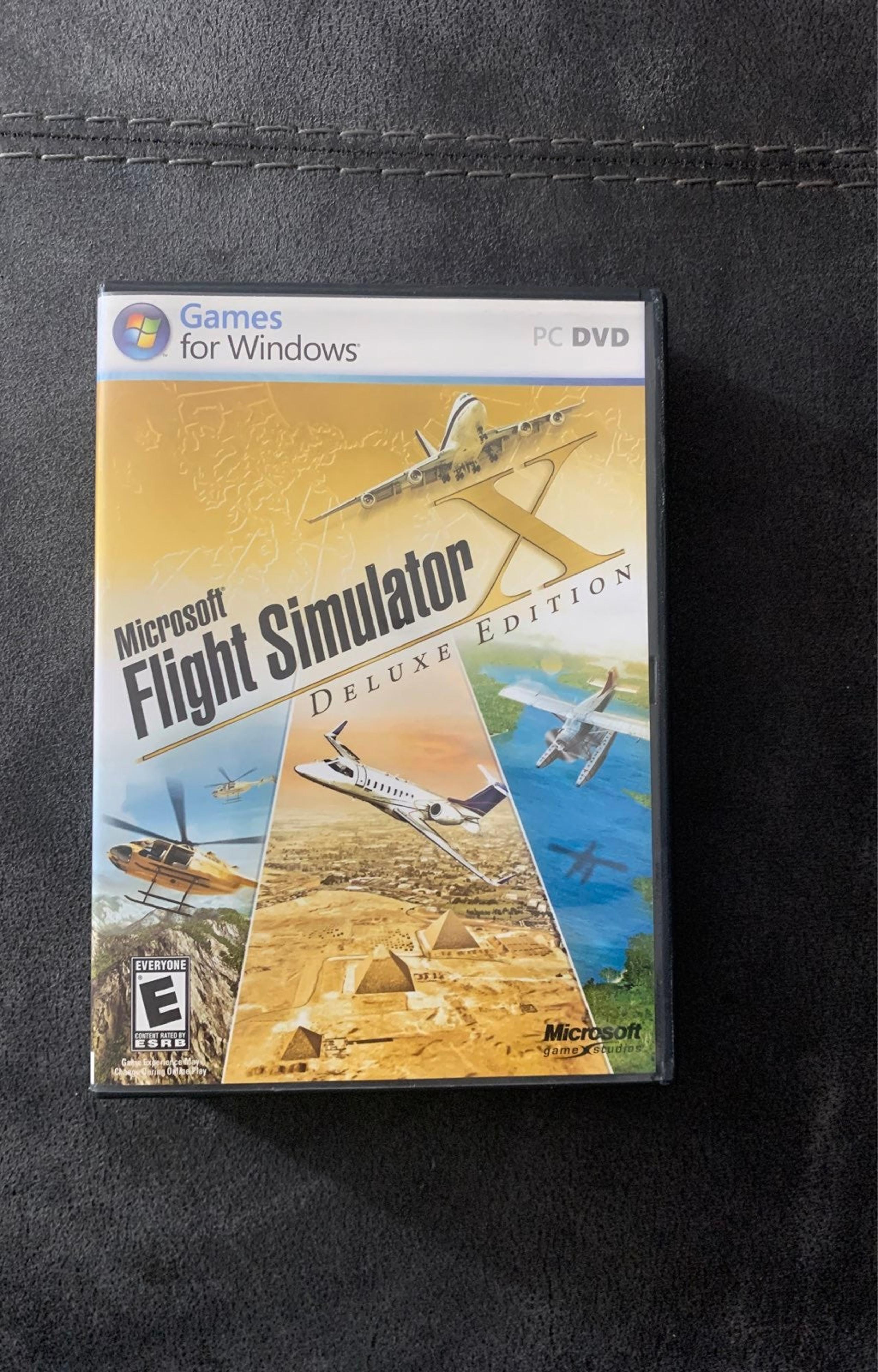 Microsoft Flight Simulator X Deluxe DVD - PC