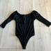Wilfred aritzia off the shoulder bodysuit black size s