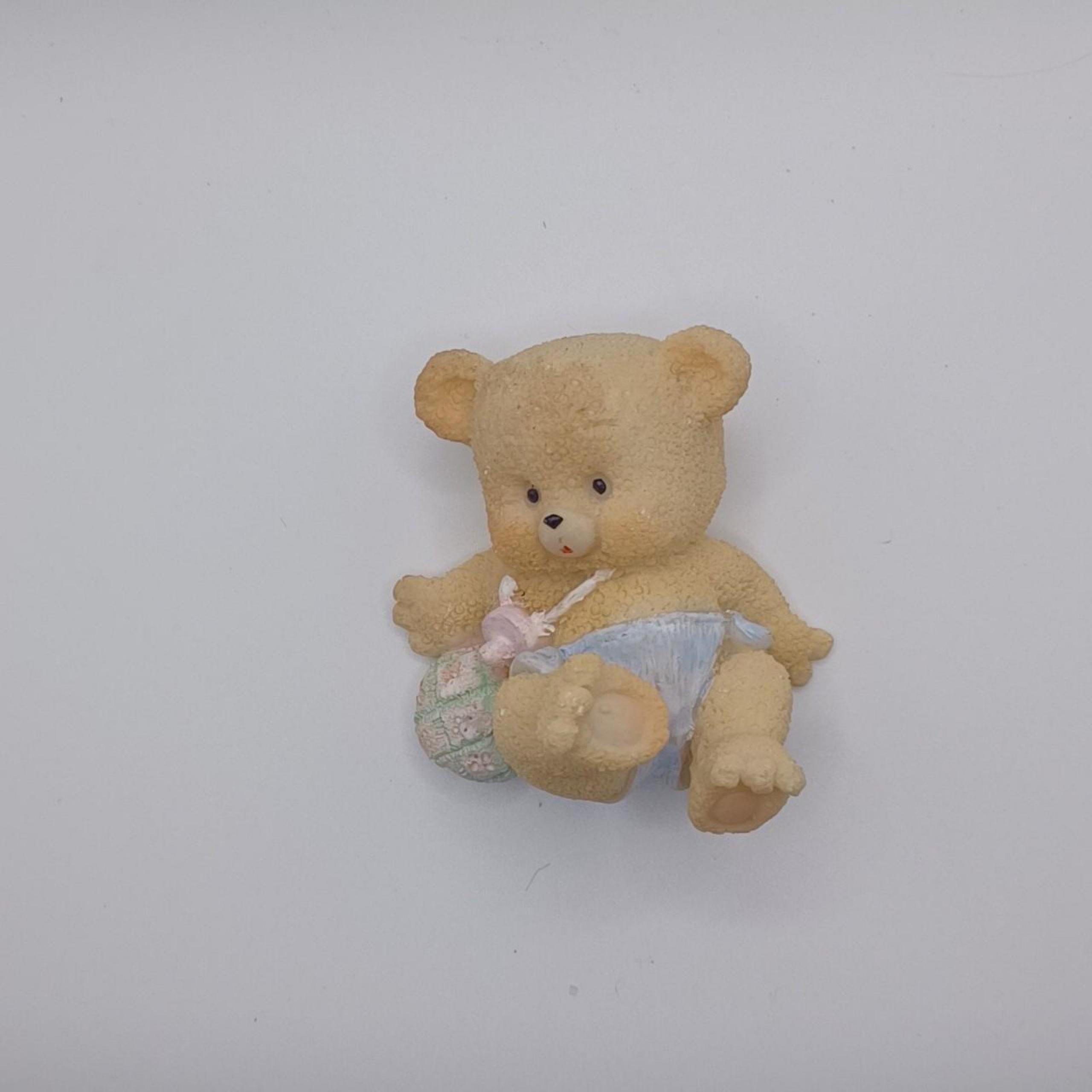 Home Interior Kids Bouncing Baby Bears Figurine