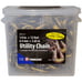 Peerless Chain Utility Yellow Zinc Plated Tow Chain & Hooks, 1/4 x 12' #4861210