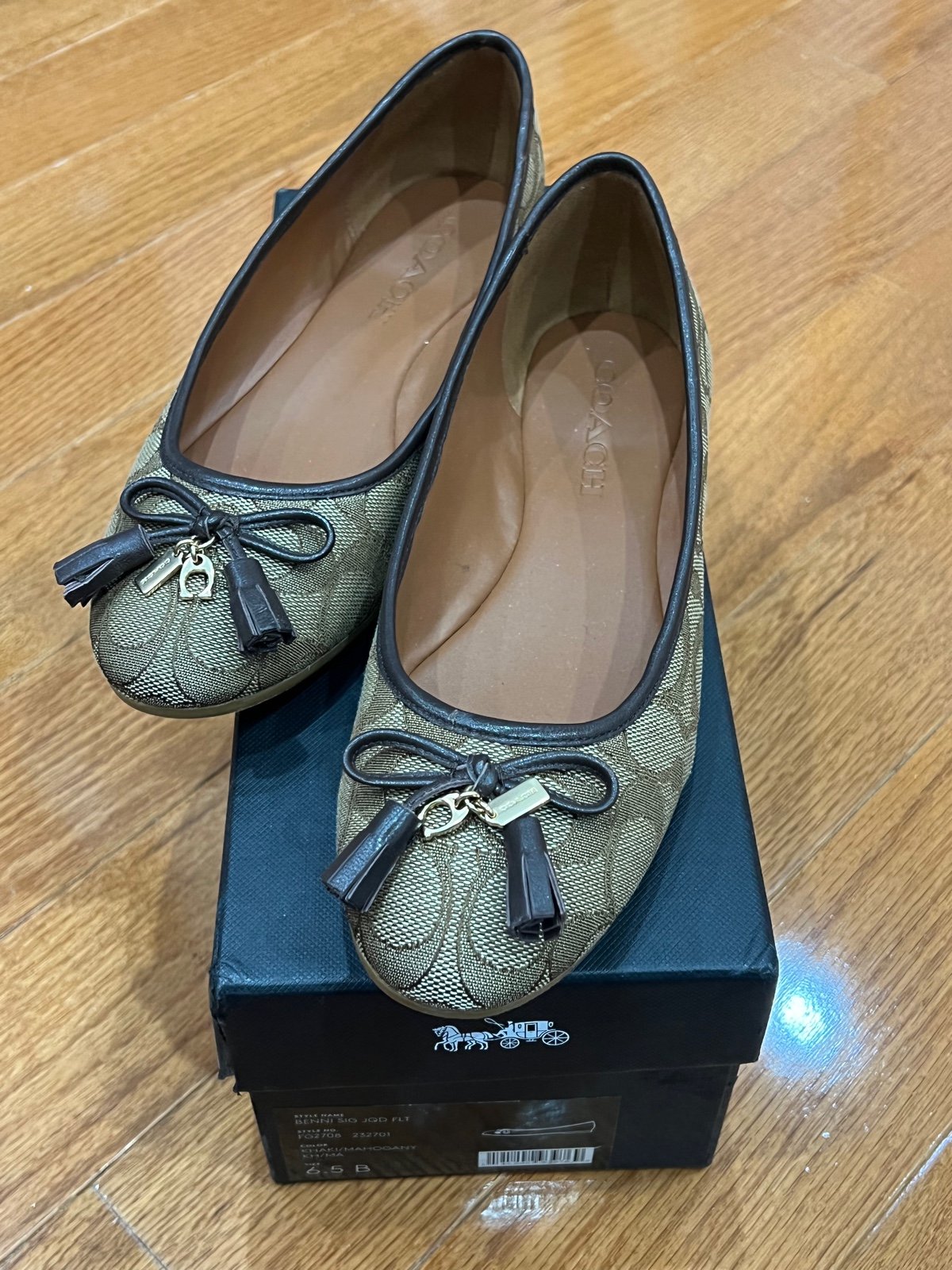 Coach - Benni Signature jacquard upper
