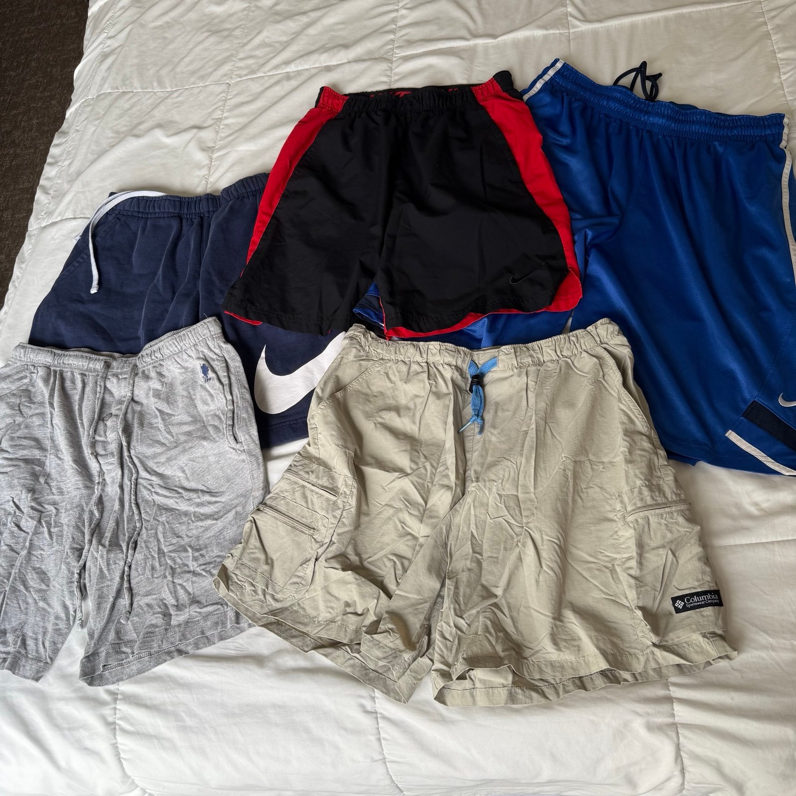 5pc Athletic Short Bundle