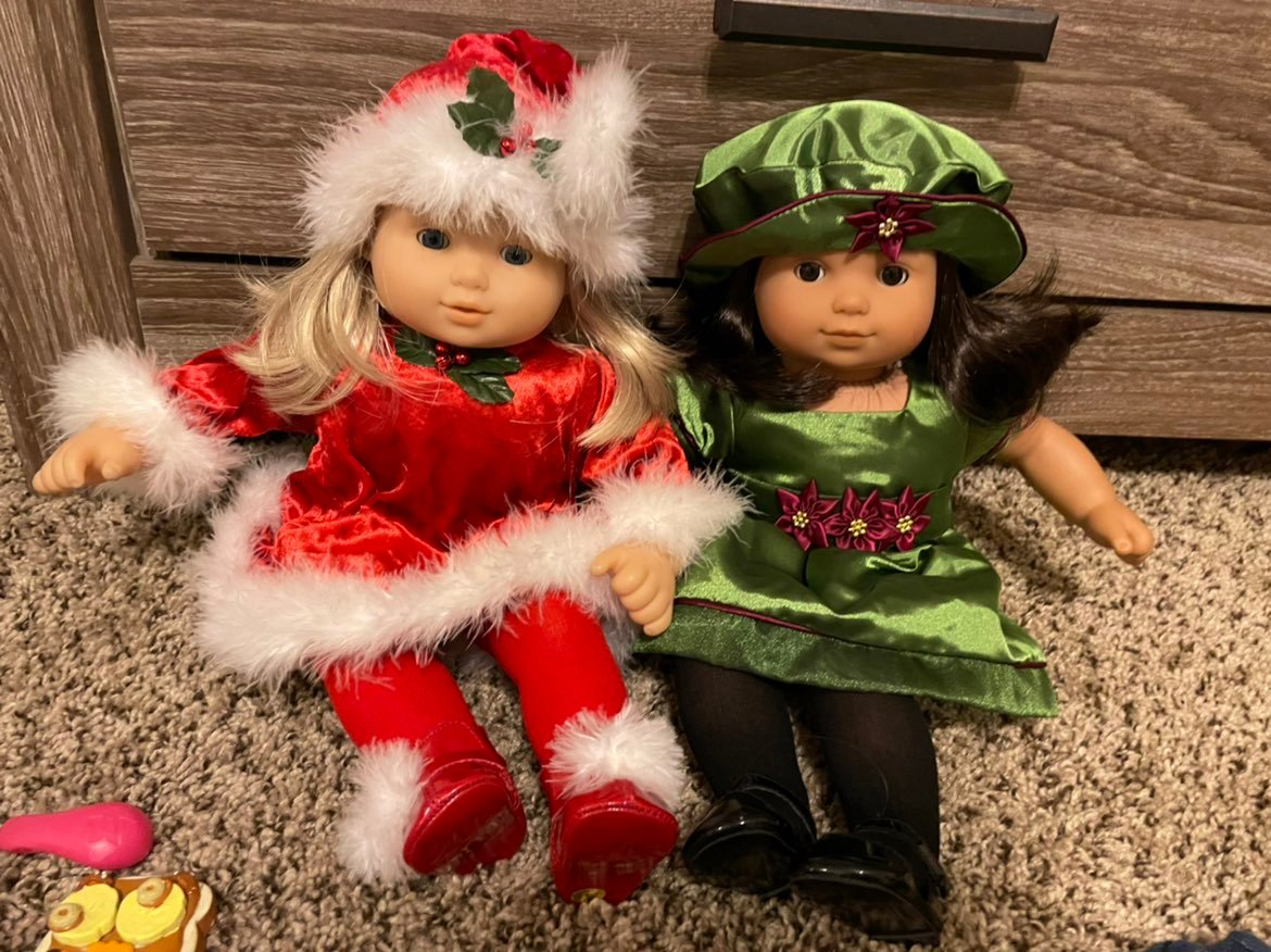 American Girl Bitty twins