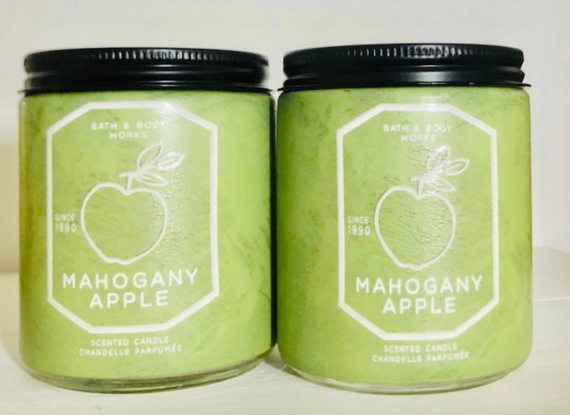 Mahogany Apple Single Wicks by Bath and Body Works