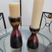Candles holders [set of 2] Free candles
