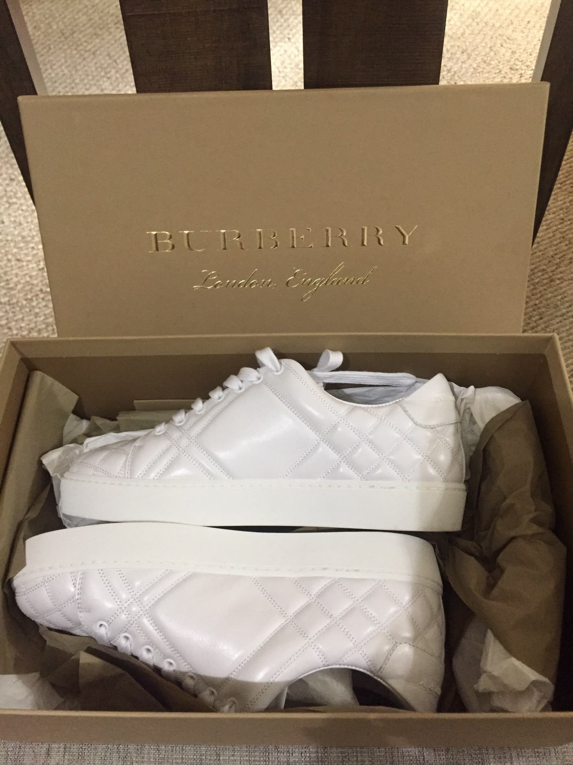 white shoes