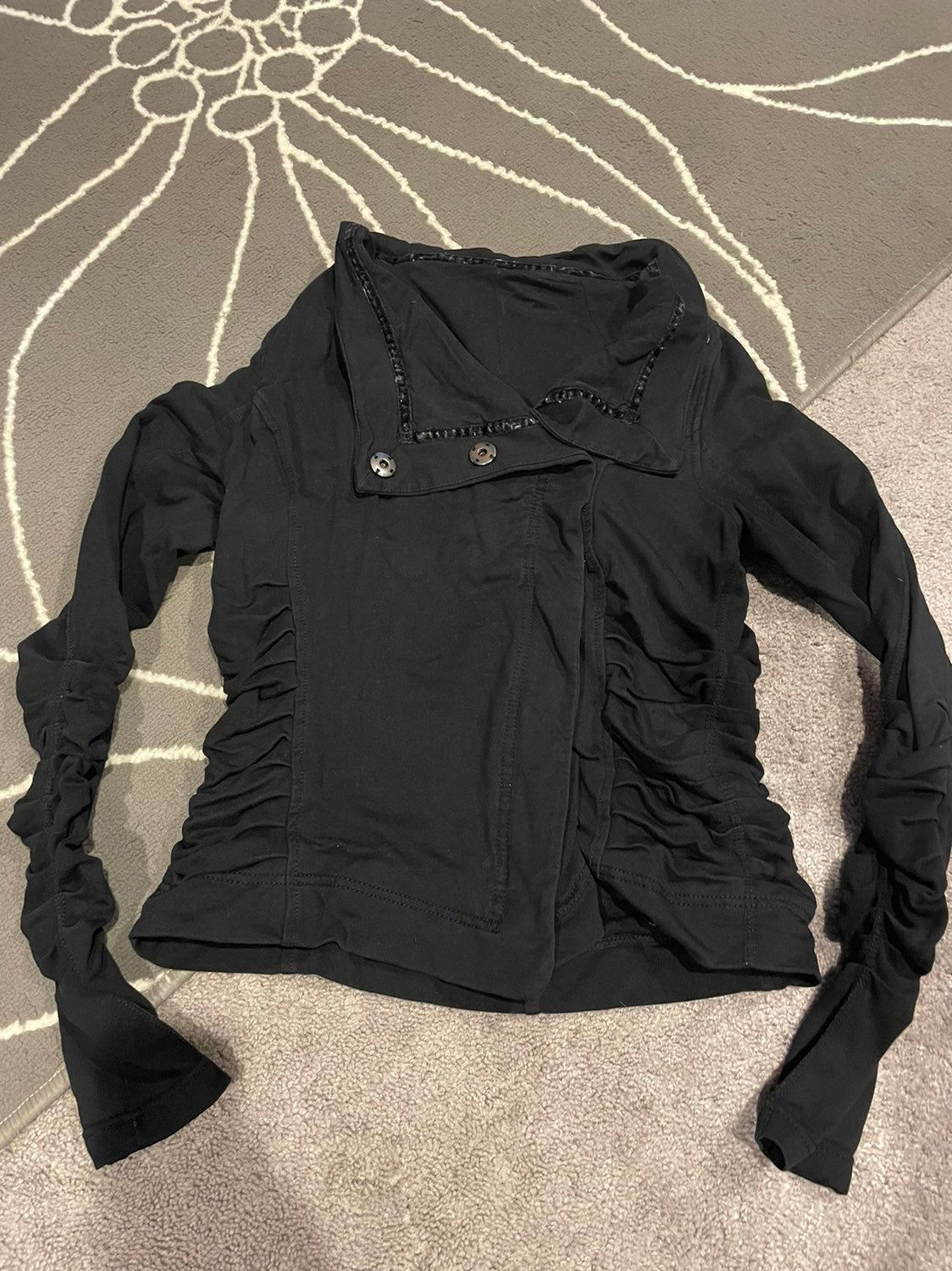 Lululemon Solace Zip and Snap Jacket