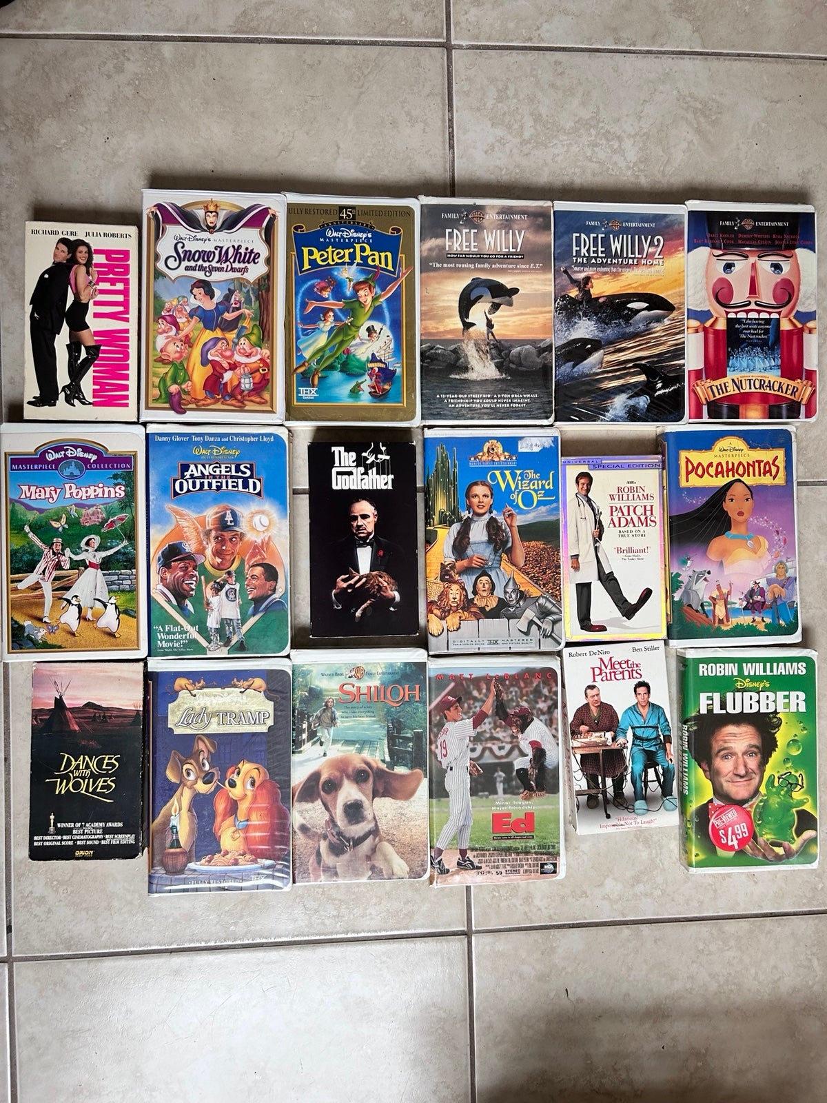 Vintage VHS Movies