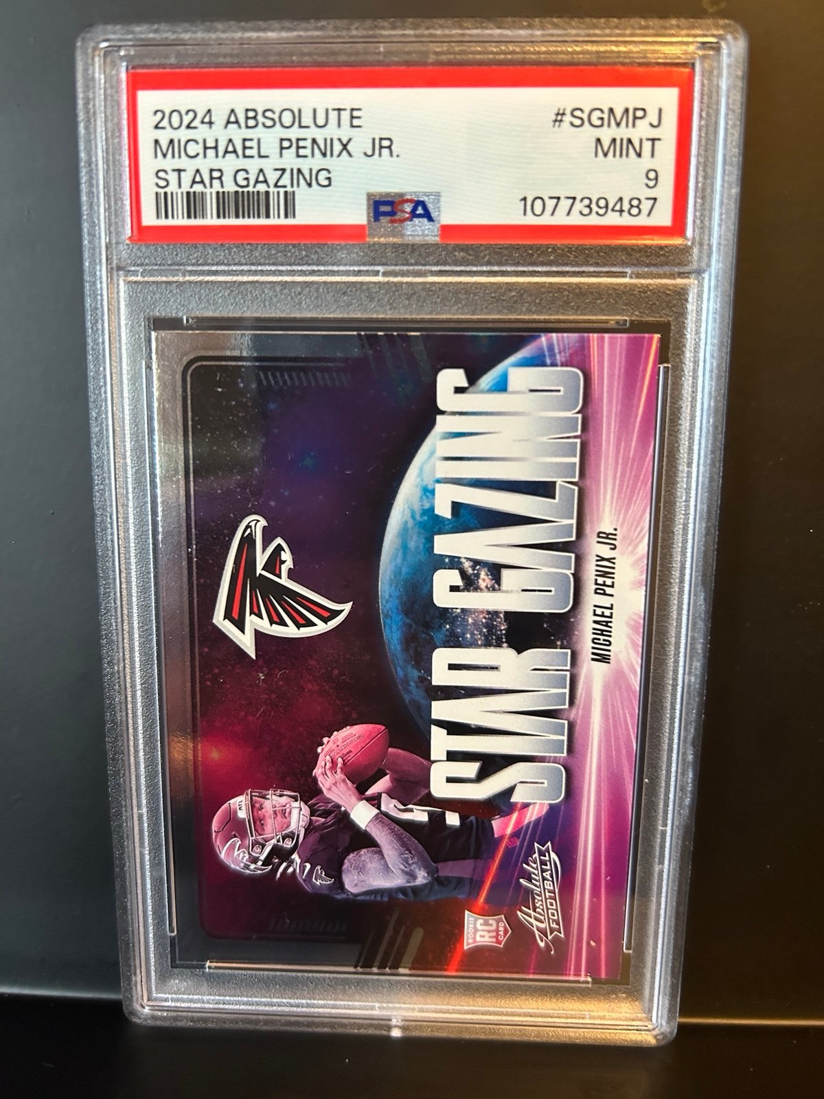 Michael Penix Jr - 2024 Absolute- Star Gazing - PSA 9