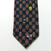 Looney Tunes Mania 1995 Vintage Funky Character & Motif Printed Neck Tie Navy