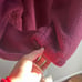 Free People x HATCH SMALL Hit The Slopes Fleece Jacket Deep Maroon