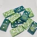 Hand crafted resin dominoes