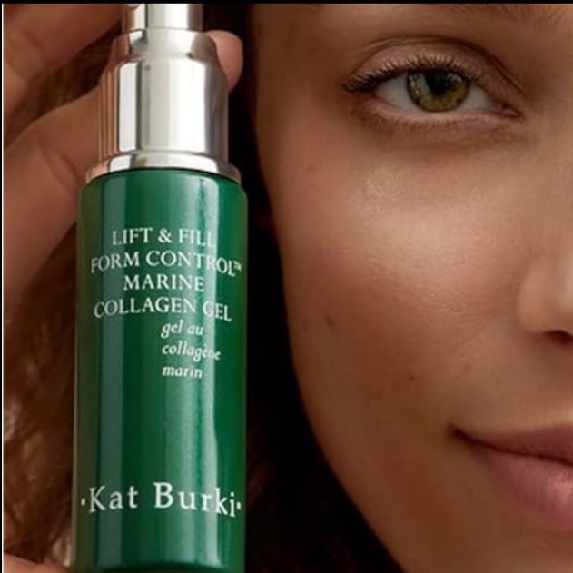 Kat Burki Lift & Fill Form Control Marine Collagen Serum Moisturizer BNIB