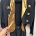 Vintage Joseph Ribkoff black/gold jumpsuit 12