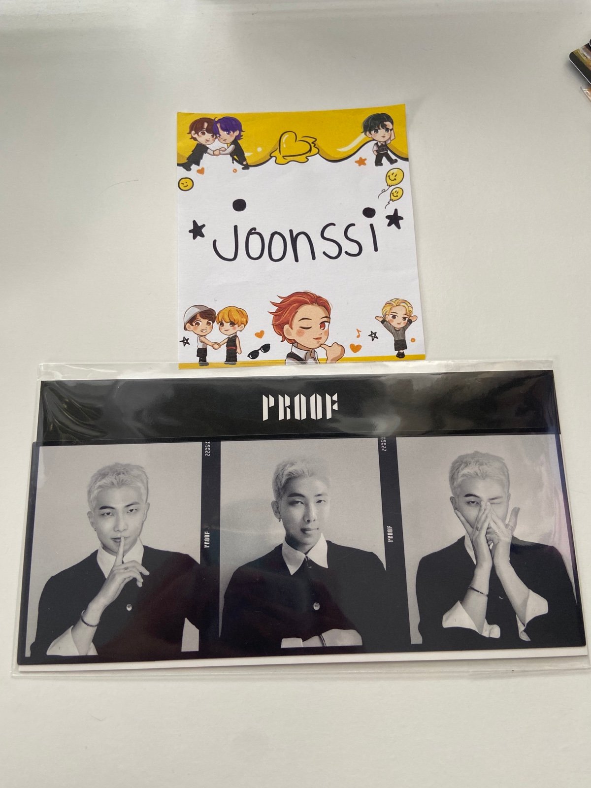 BTS Proof Weverse special gift The Art of Proof 3 Cut photo
