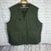 Duluth Trading Co. Working Man’s Vest 13 Pockets Full Zip Size 2XL Green 14251