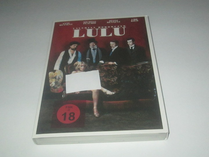 LULU DVD 1980 with RARE OOP Slipcover Walerian Borowczyk MICHELE PLACIDO