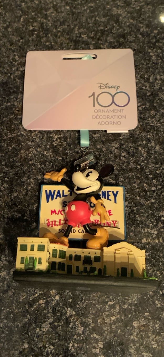 Disney Parks Mickey Hyperion Studios Disney 100 Eras Sketchbook Ornament