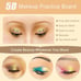 NEW. Silicone EYES & LIPS for Makeup & Eyelash Practice & Display