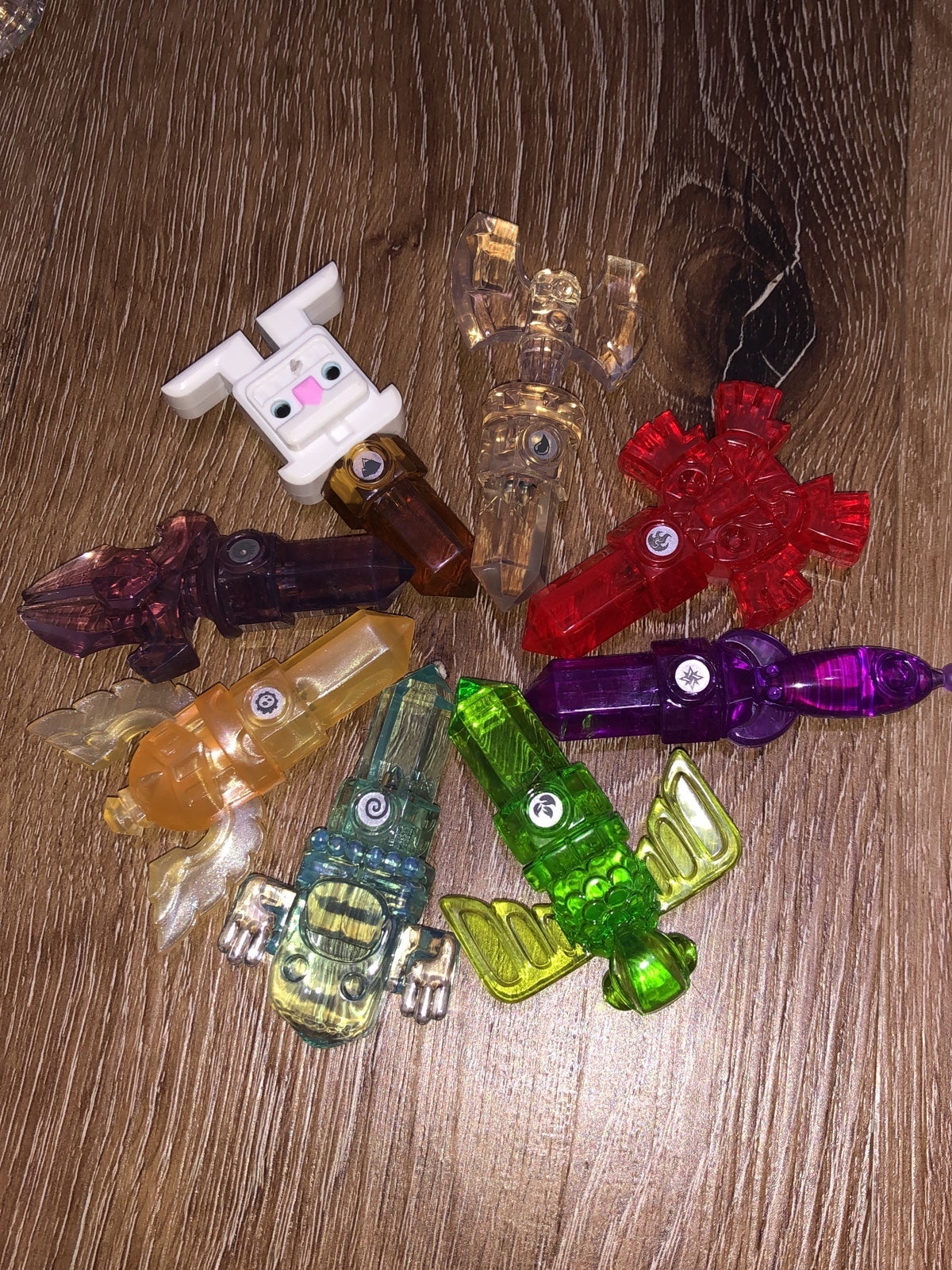 SkyLanders trap team rare traps bundle lot 10 crystals keys one of each elements