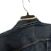 American Eagle Mens Denim Trucker Jacket Flex Large Tall