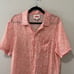 SOLID & STRIPED The Cabana Shirt, Abstract Floral Pink, Size M