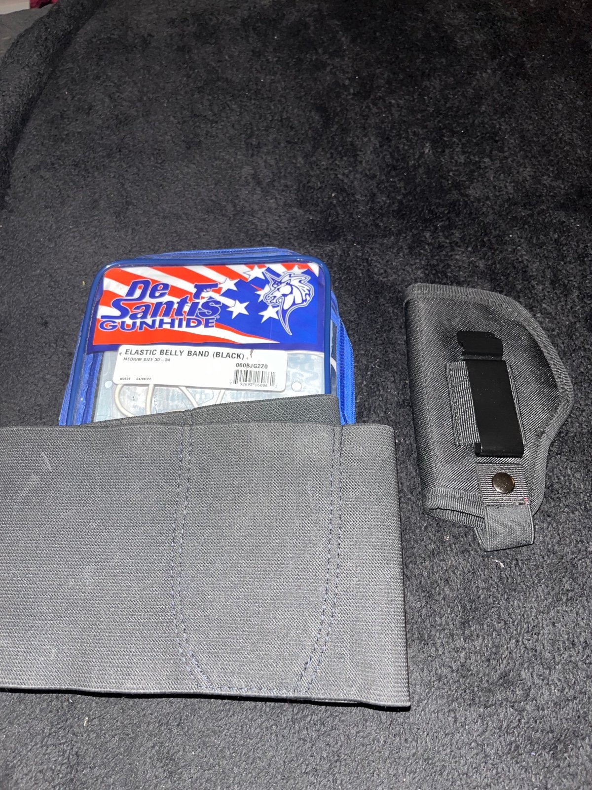 De Santis Elastic Belly Band And Holster