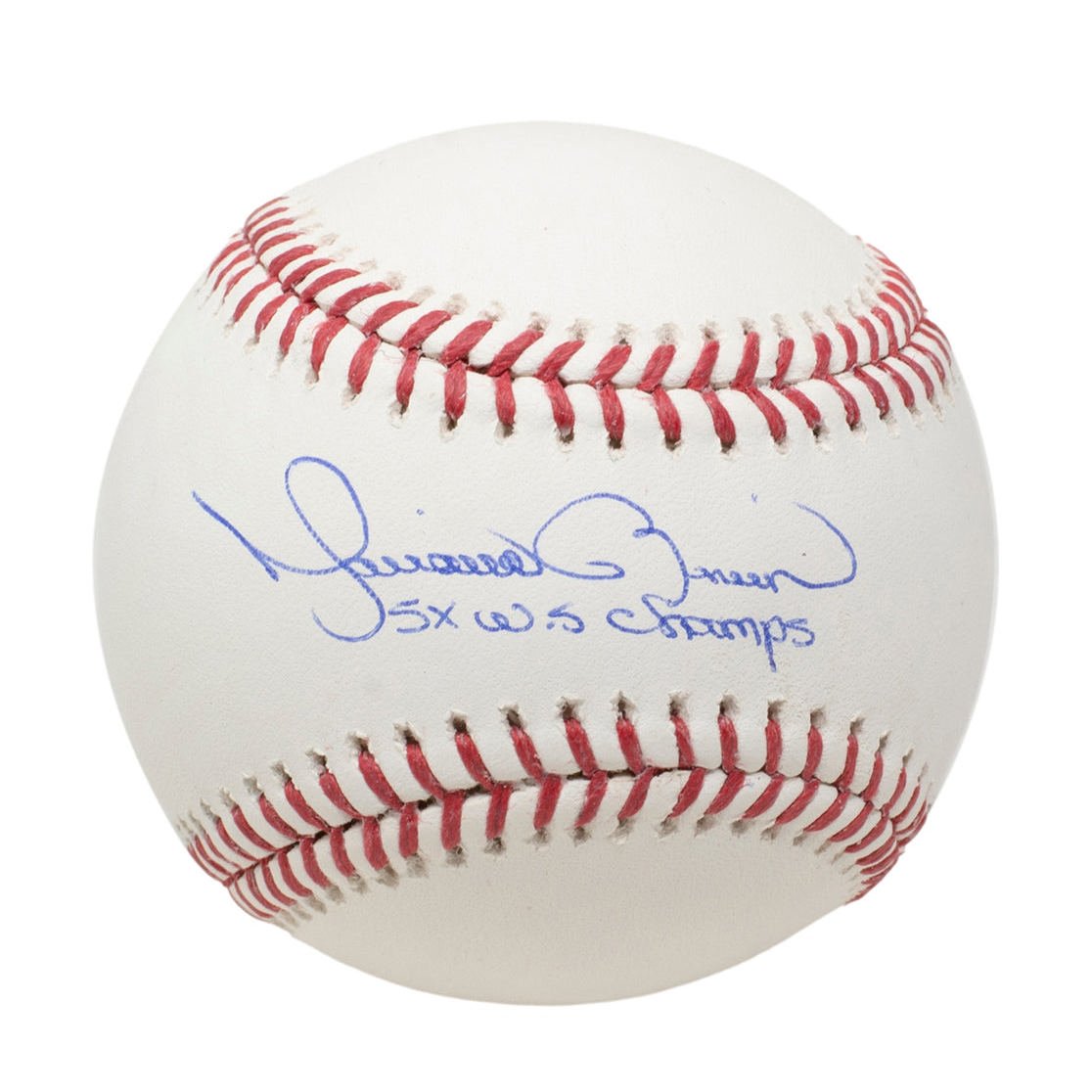 Mariano Rivera Signed New York Yankees MLB Baseball 5x WS Champs JSA