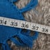 Free People FP Beach Viola Fauxchet Mini Malibu Blue Swimsuit Cover-up Large