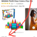 Magna-Tiles 37 Piece Set (Picasso Connetix Playmags)
