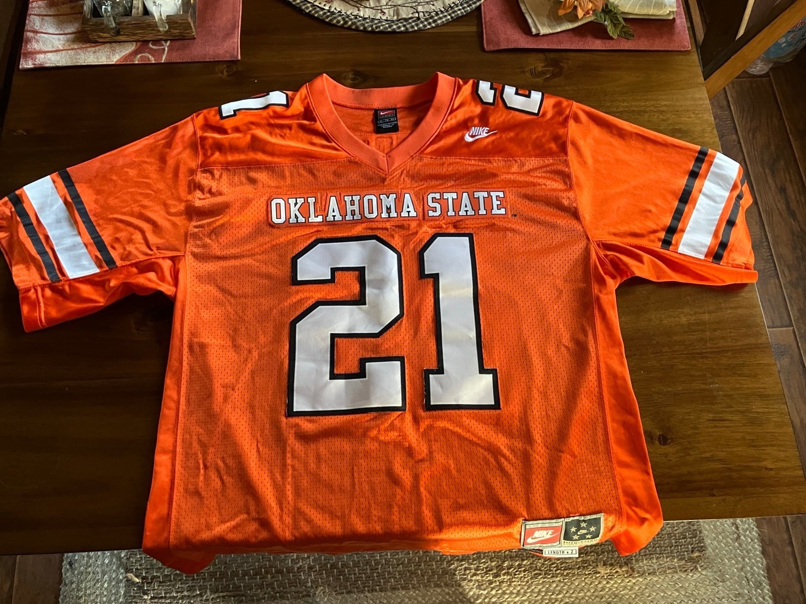 Nike Barry Sanders Oklahoma State Jersey