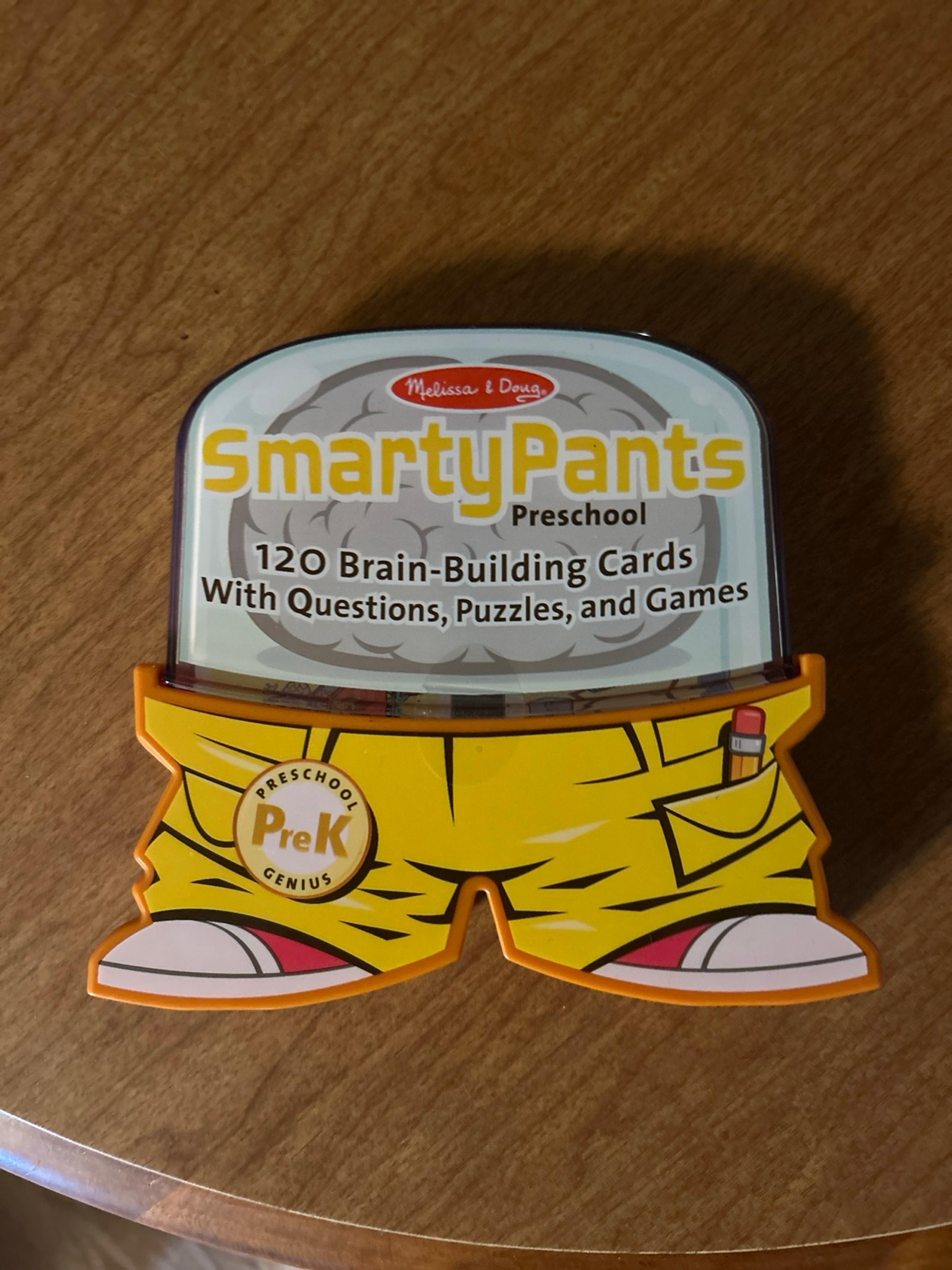 Smarty Pants (Preschool) 120 Brain-Building With Questions Puzzles and Gamez